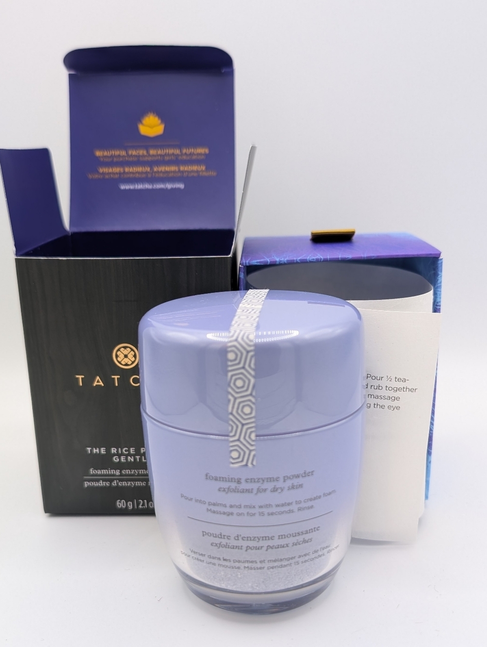 Tatcha The Rice Polish Gentle Foaming Enzyme Powder 2.1 Oz - Picture 2 of 3